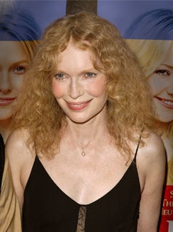 Mia Farrow también estuvo en el viaje humanitario